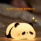 Cute PandaGlow Rechargeable Silicone Night Lamp