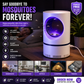 Electronic Mosquito Killer - UV LED Mosquito Trap Lamp