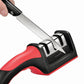 Premium 3-Stage Professional Knife Sharpener – Manual Kitchen Knife Sharpening Tool